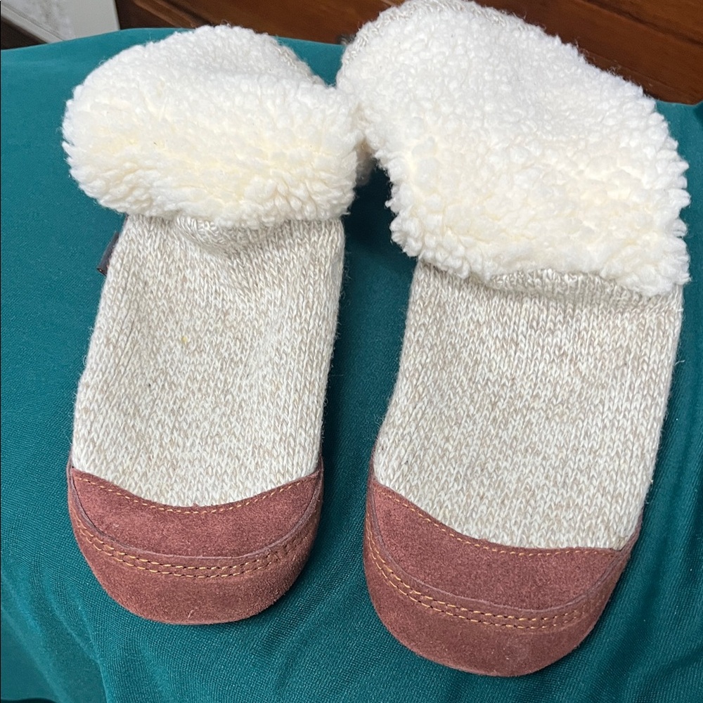 Acorn Brown Kids Slippers